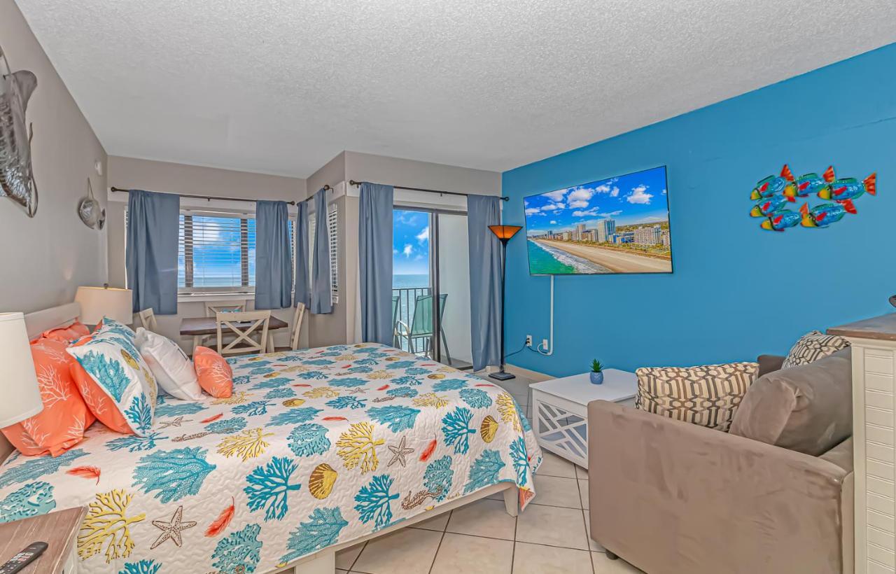 מירטל ביץ' Ocean Front Studio With Panoramic Views! Palace Resort 1001 מראה חיצוני תמונה